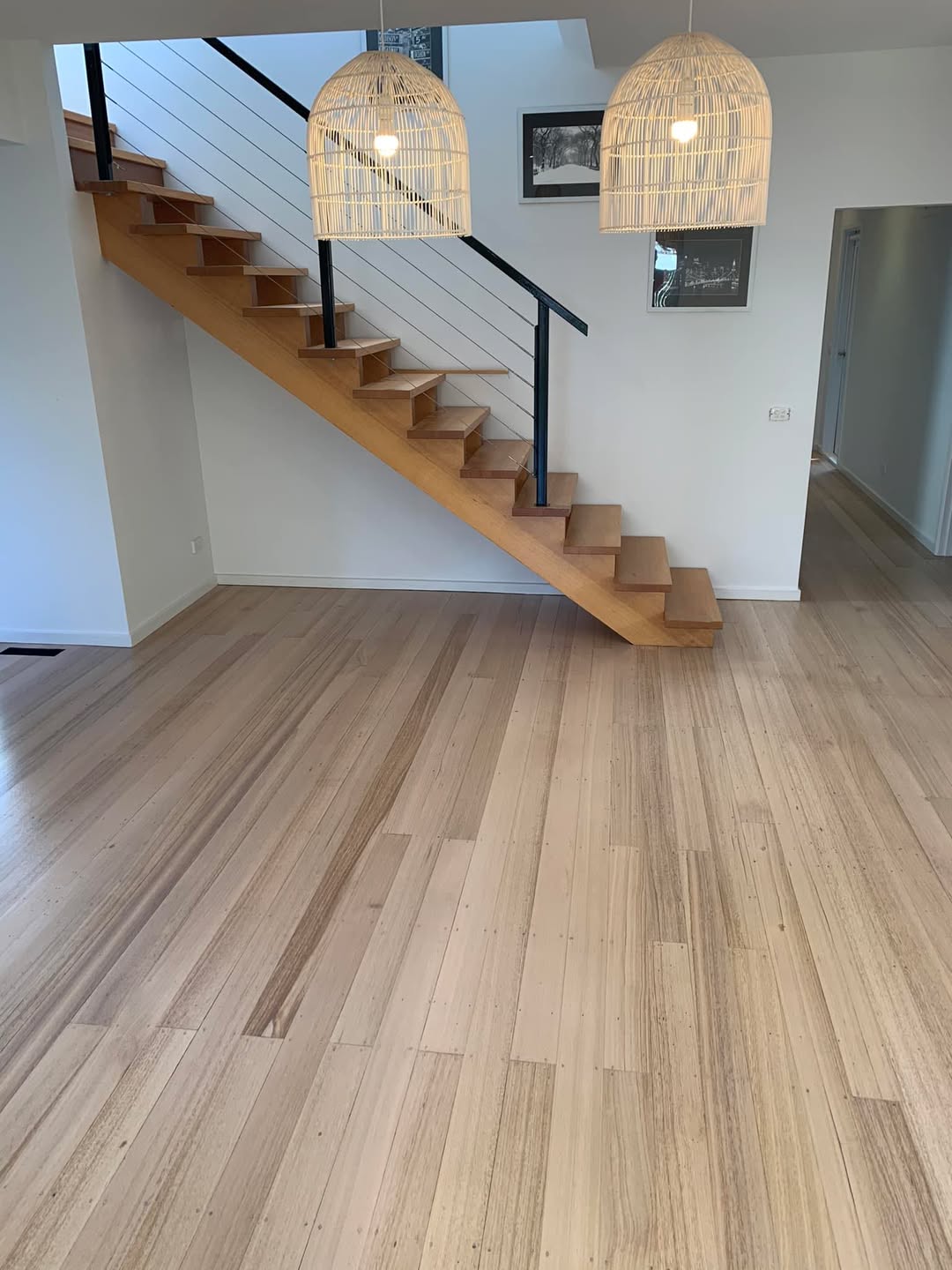 Coated Timber Stairs