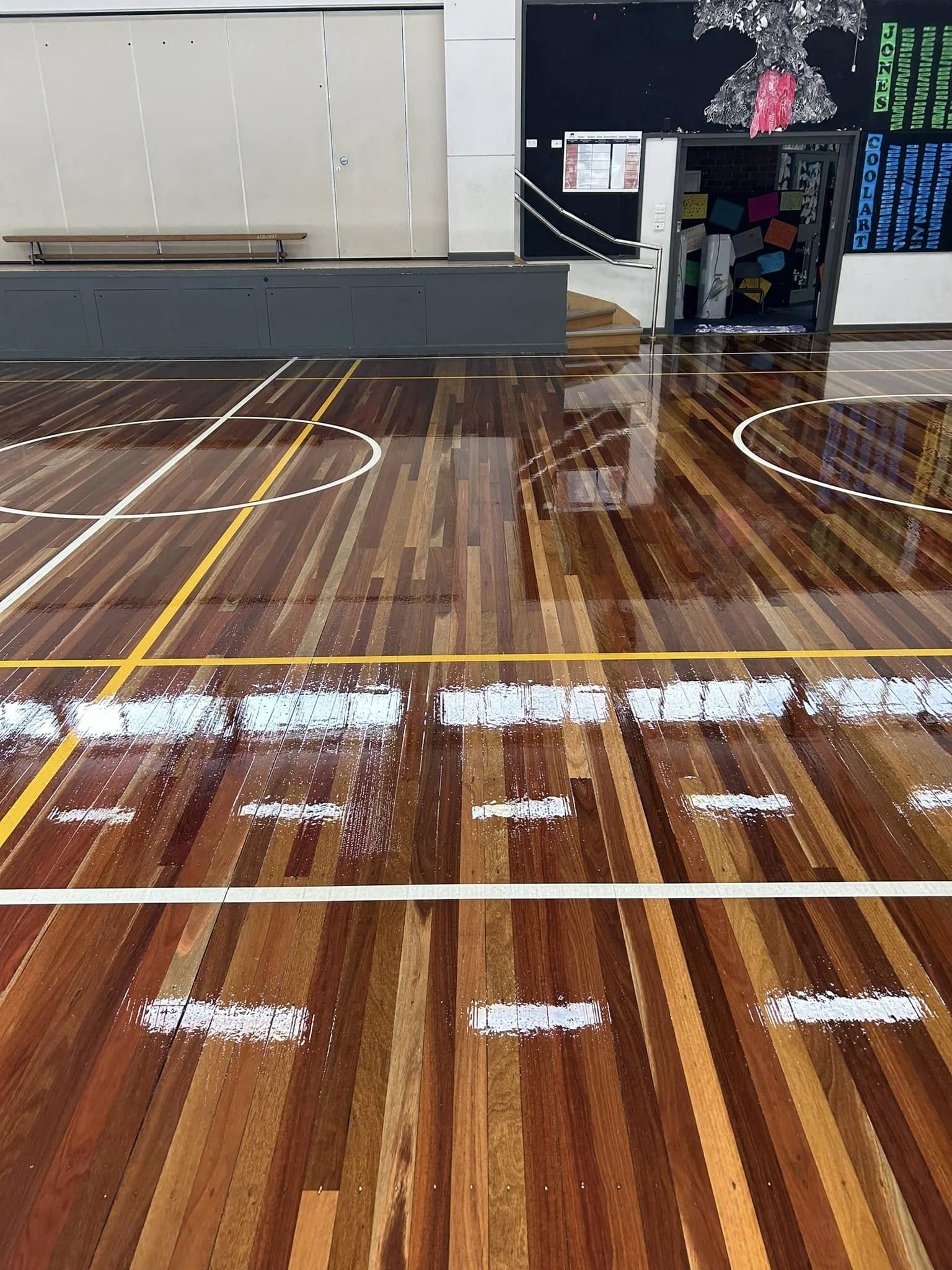 Timber Floor Sport Court