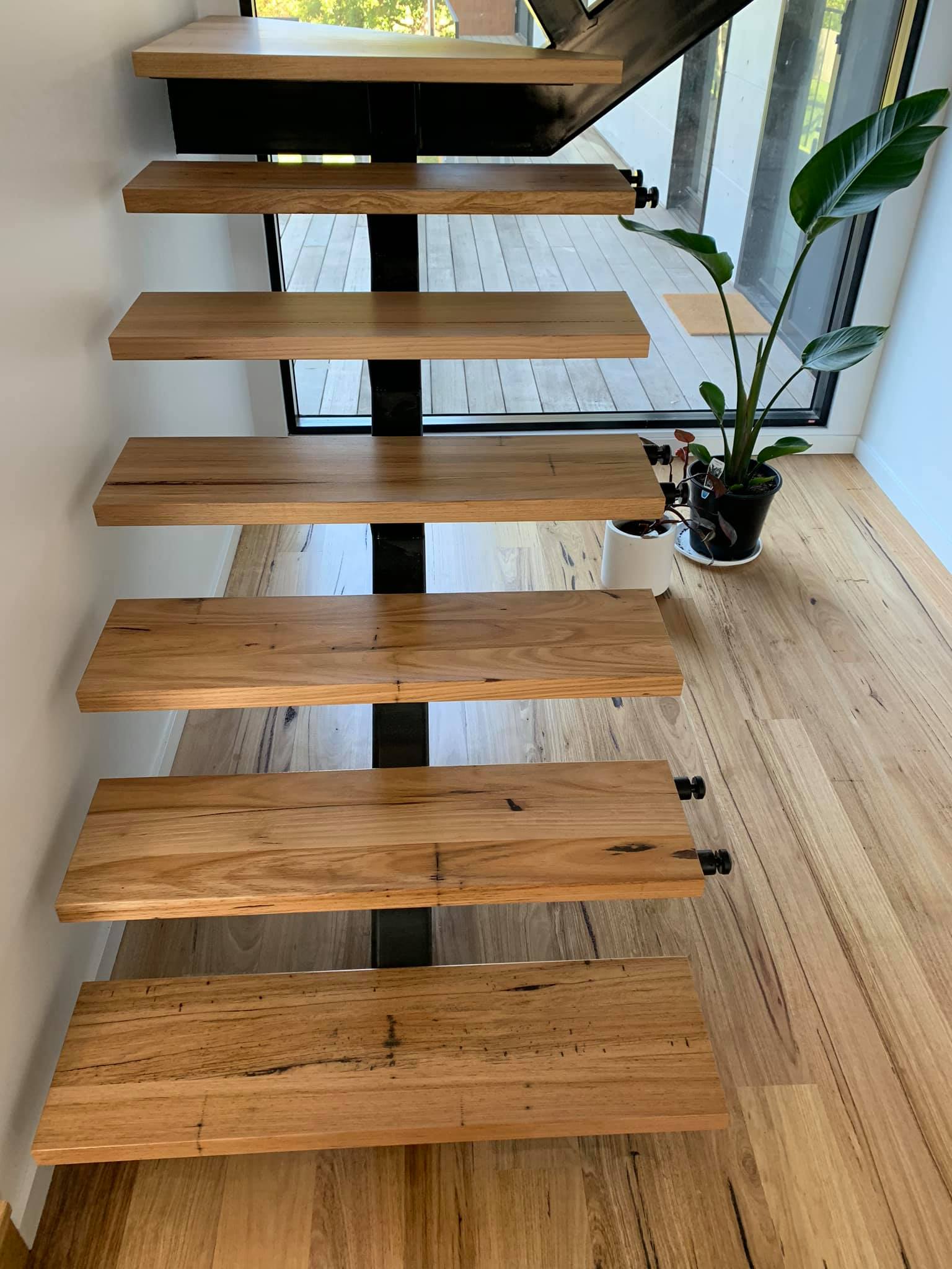 Coated Timber Stairs